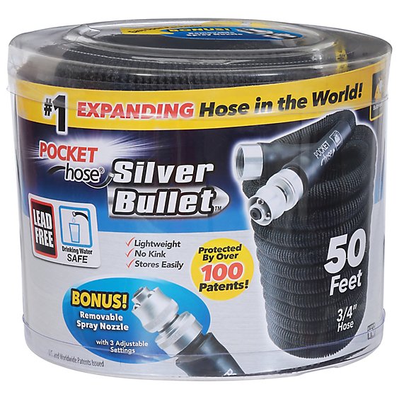 Telebr Pocket Hose Silver Bullet 50 - EA