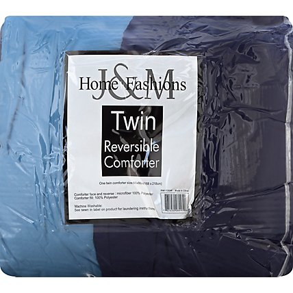 J  M Home Comforter Size Twin - EA - Image 2