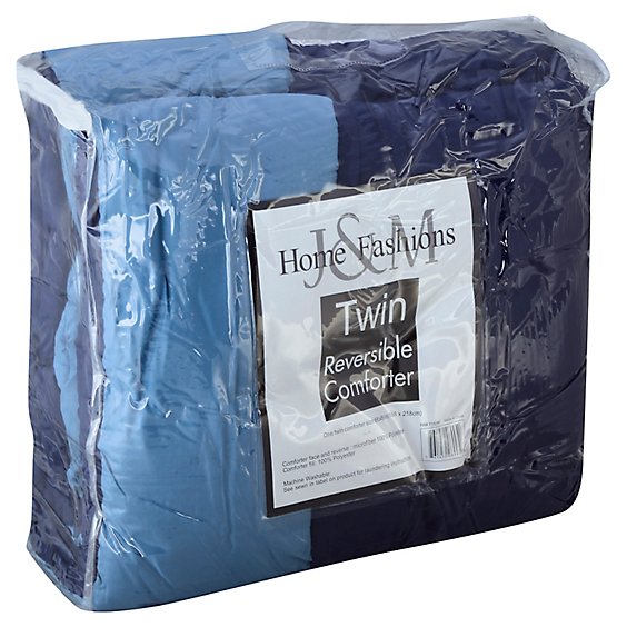 J  M Home Comforter Size Twin - EA