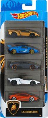 Hot Wheels Lamborghini Car Pack - 5 Count - Image 2