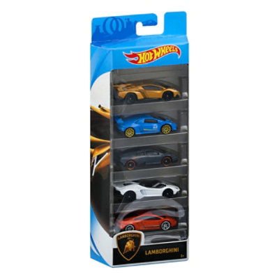 Hot Wheels Lamborghini Car Pack - 5 Count - Image 1