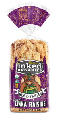 Inked Organics Cinna' Raisins Bread 16 OZ Safeway