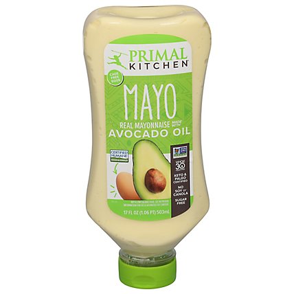 Primal Kitchen Mayo Avocado Oil Squeezable - 17 OZ - Image 3