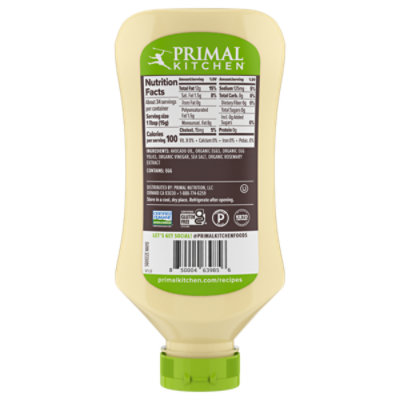 Primal Kitchen Squeeze Mayo Made with Avocado Oil - 17 Oz - Image 5