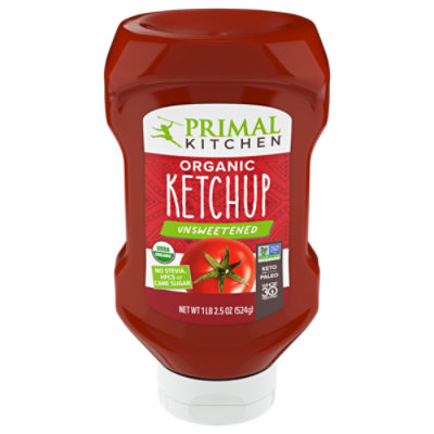 Primal Kitchen Organic Unsweetened Squeeze Ketchup - 18.5 Oz - Image 1