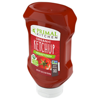 Primal Kitchen Ketchup Unsweetened Organic Squeezable - 18.5 OZ - Image 4