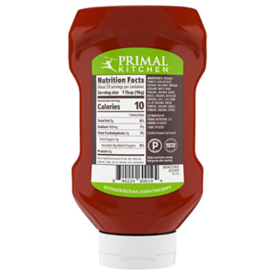 Primal Kitchen Organic Unsweetened Squeeze Ketchup - 18.5 Oz - Image 5