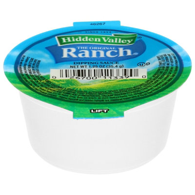 Hidden Valley Dressing Ranch Original Shelf Stable Cup - 1.25 OZ - Image 2