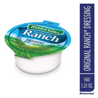 Hidden Valley Dressing Ranch Original Shelf Stable Cup - 1.25 OZ - Image 1