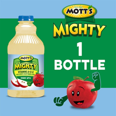 Mott's Mighty Soarin Apple Juice Bottle - 64 Fl. Oz. - Image 3