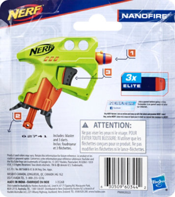 Has Nerf Nanofire Green - EA - Image 4