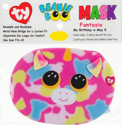 Fantasia Unicorn Multicolor Mask - EA - Image 2