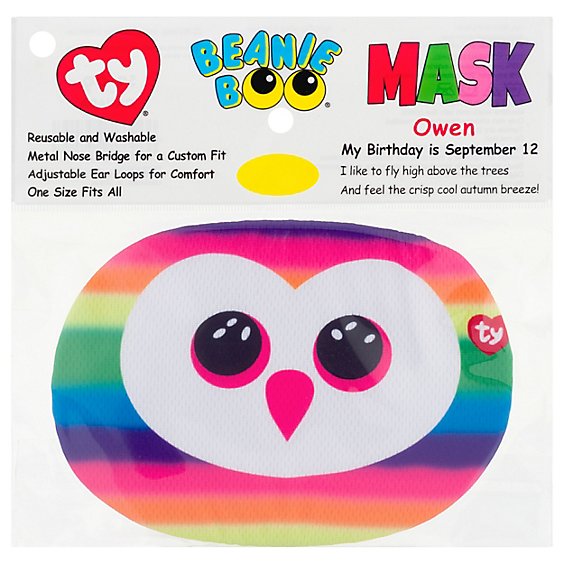 Owen - Owl Multicolor Mask - EA