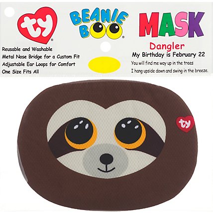 Dangler Sloth Brown Mask - EA - Image 2