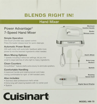 Conair Cuisinart 7 Speed Hand Mixer - EA - Image 4