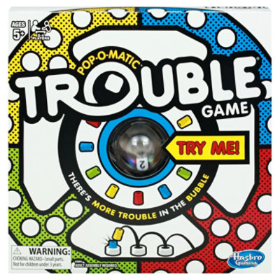 Hasbro Gaming Pop-O-Matic Trouble Game - Each - Image 3