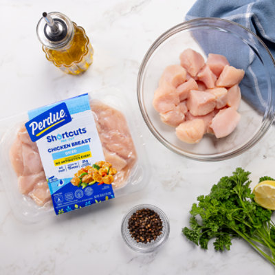 PERDUE FRESH CUTS Fresh Pre Cut Diced Chicken Breast  No Antibiotics Ever Traypack - 1.25 Lbs - Image 3