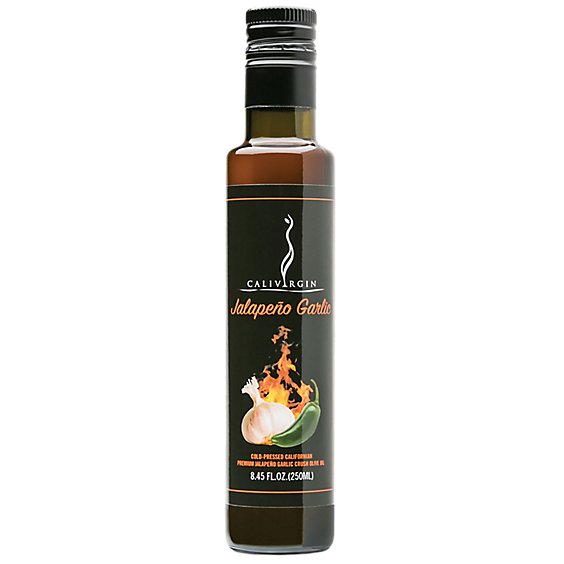Calivirgin Jalapeno Garlic Olive Oil - 8.45 FZ