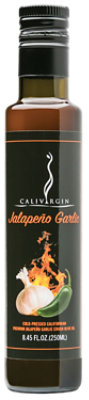 Calivirgin Jalapeno Garlic Olive Oil - 8.45 FZ - Image 1