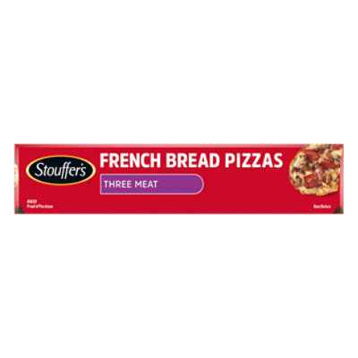 Stouffer's French Bread Three Meat Frozen Pizza - 12.875 Oz - Image 4