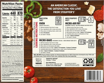 Stouffer's Deluxe French Bread Frozen Pizzas - 12.75 Oz - Image 5
