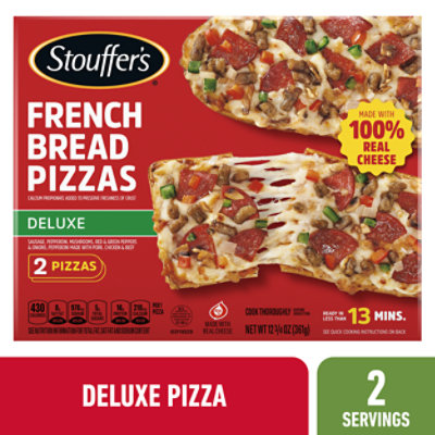 Stouffer's Deluxe French Bread Frozen Pizzas - 12.75 Oz - Image 1