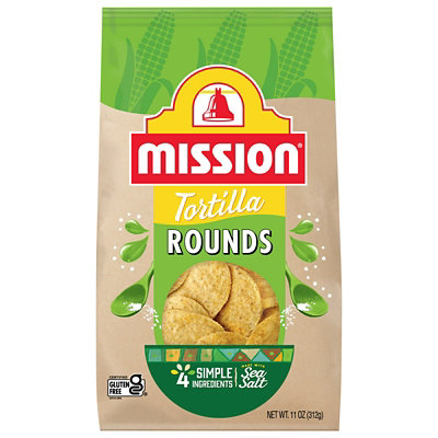 Mission Tortilla Chips Rounds - 11 OZ - Image 4