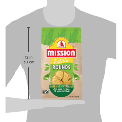 Mission Tortilla Chips Rounds - 11 OZ - Image 5