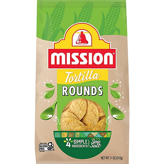 Mission Tortilla Chips Rounds - 11 OZ