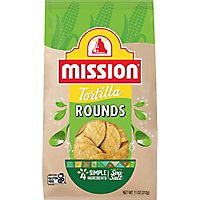 Mission Tortilla Chips Rounds - 11 OZ - Image 1