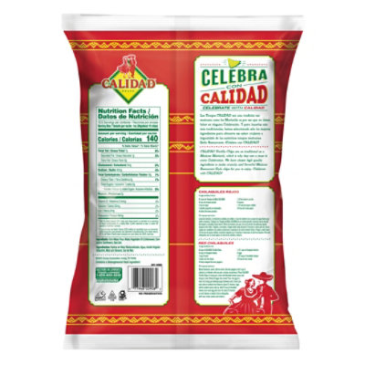 Calidad Mexican Restaurant Style Corn Tortilla Chips - 10.5 Oz - Image 2