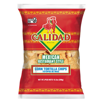 Calidad Mexican Restaurant Style Chips - 10.5 OZ - Image 1