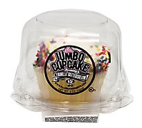 Palermo Jumbo Vanilla Buttercream Cupcake - 5 OZ