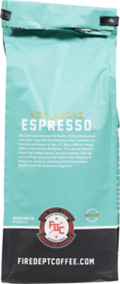 Fire Department Shellback Espresso Ground Coffee - 12 Oz - Image 4