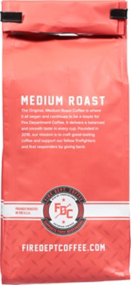 Fire Department Coffee Ground Original Med Roast - 12 OZ - Image 4