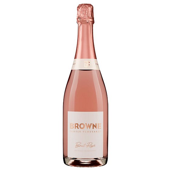 Browne Brut Rose Wine - 750 ML