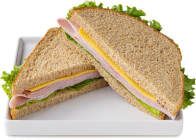 Ready Meals Ham & Cheese Wheat Wedge - Each (Cal 220) - Image 1