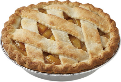 Peach Lattice Pie 9 Inch - EA - Image 1