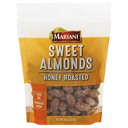 Mariani Honey Roasted Almonds - 8 Oz - Image 1