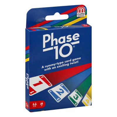 Mattel Card Game Phase 10 - EA - Image 1