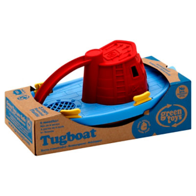 Green Tug Boat Red - EA
