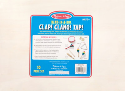 Melissa & Doug Band-in-a-box Clap Clang Tap - EA - Image 4