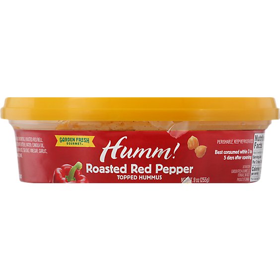 Garden Fresh Roasted Red Pepper Hummus - 9 OZ