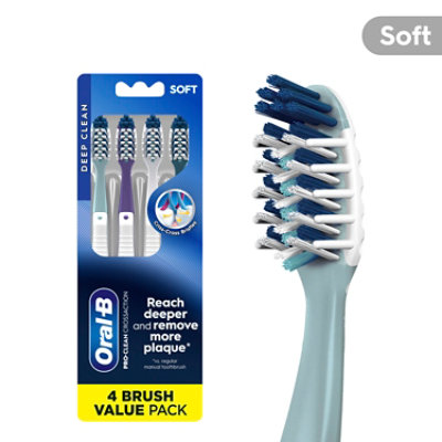 Oral B Crossaction All In One Tb Soft - 4 CT - Image 1