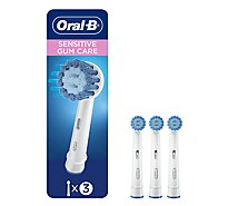 Oral B Electric Toothbrush Head Replacement Sensitive Gum - 3 CT