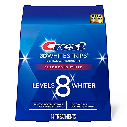 Crest 3d Glamorous Whitestrips Advanced Seal - 14 CT - Image 2