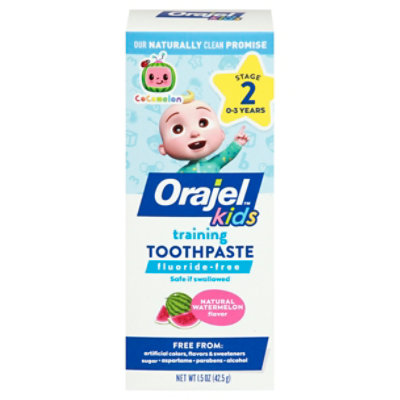 Orajel Training Toothpaste Cocomelon - 1.5 OZ - Image 3