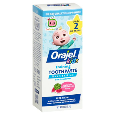 Orajel Training Toothpaste Cocomelon - 1.5 OZ - Image 1