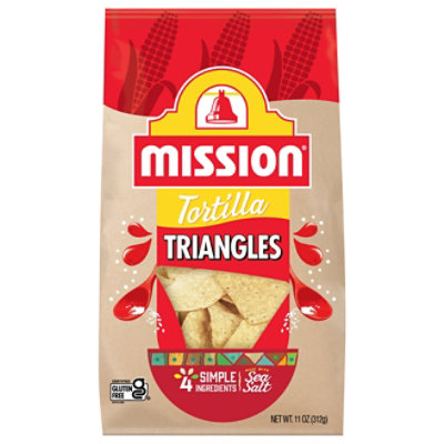 Mission Triangles White Corn Tortilla Chips - 11 Oz - Image 3
