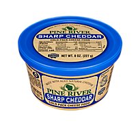 Pine River Cheddar Sharp Snack Spread - 8 OZ